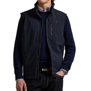 NWOT Polo Ralph Lauren Mockneck Performance Vest Soft Shell Full-Zip Mens Sz M